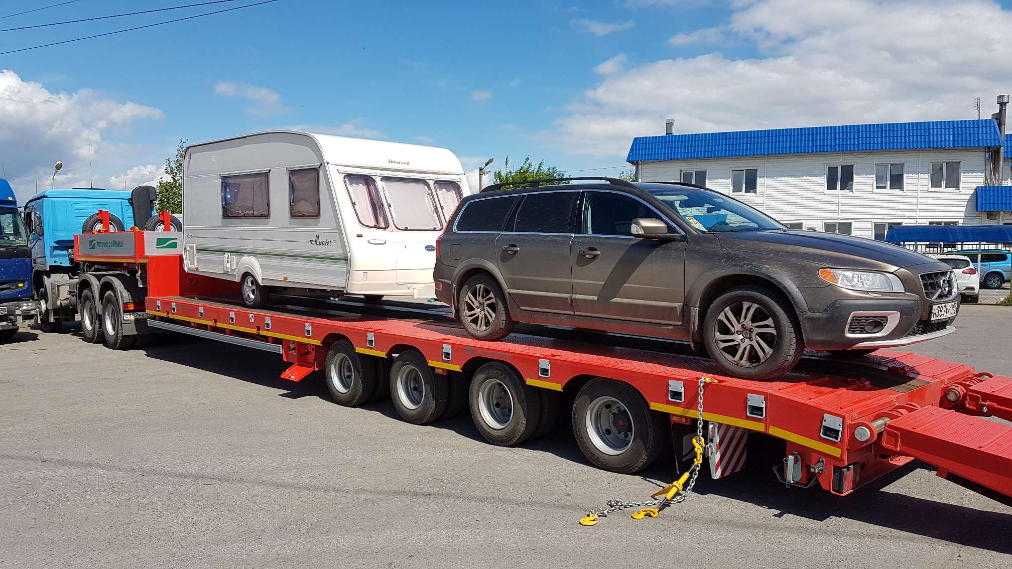 Погрузка и Доставка Прицепа — Дачи (Caravan) | Прицепы дачи, караваны ...