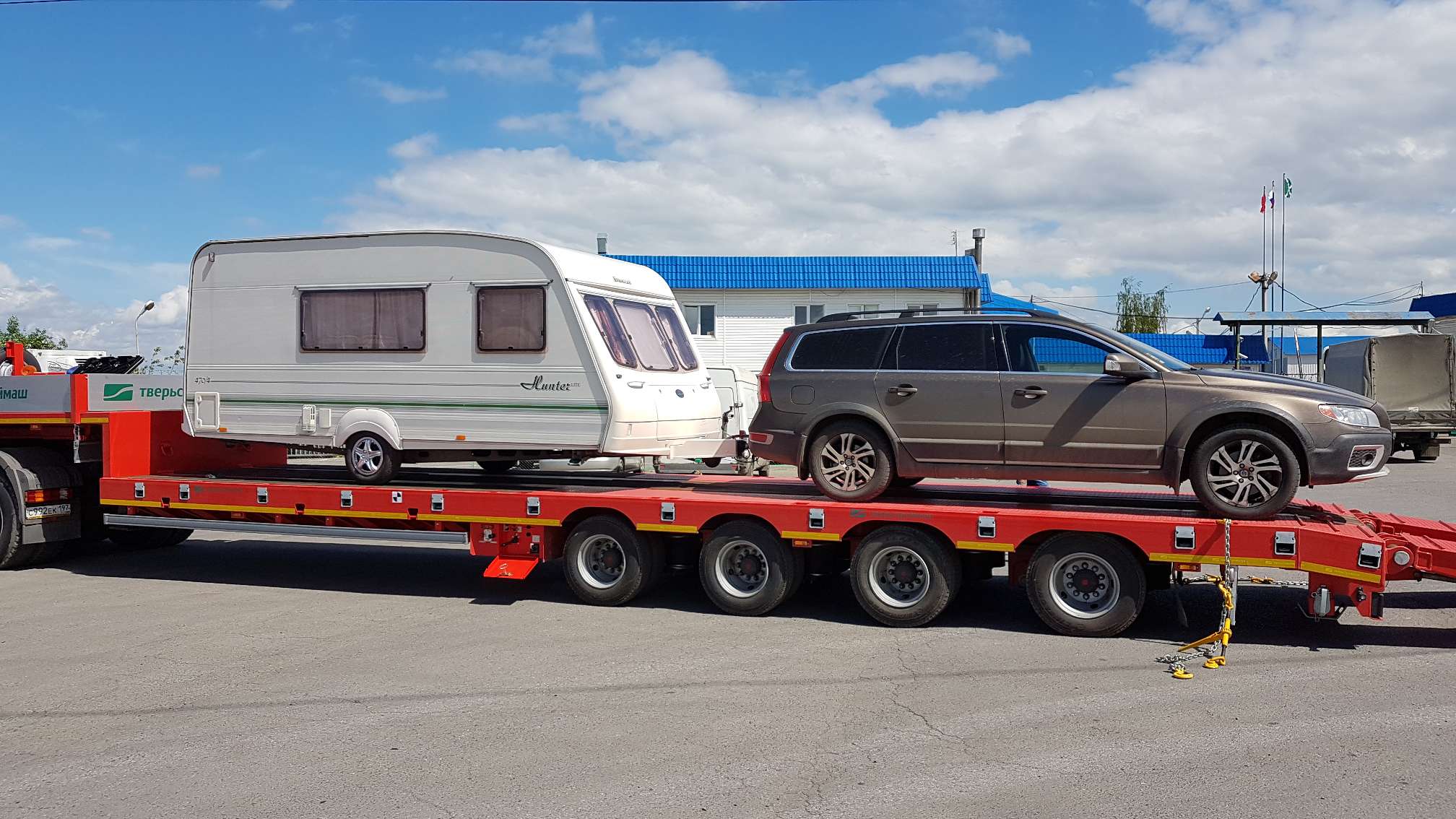 Погрузка и Доставка Прицепа — Дачи (Caravan) | Прицепы дачи, караваны ...