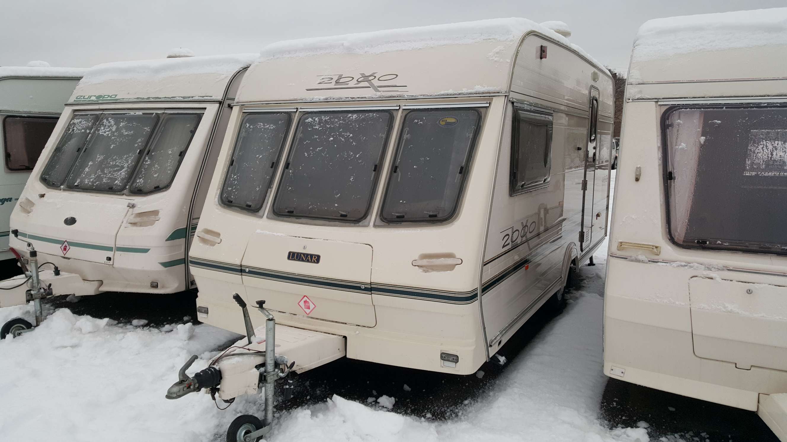 Lunar LX 2000, без пробега по РФ с ПТС + ПАЛАТКА | Прицепы дачи, караваны  на caravan77.ru