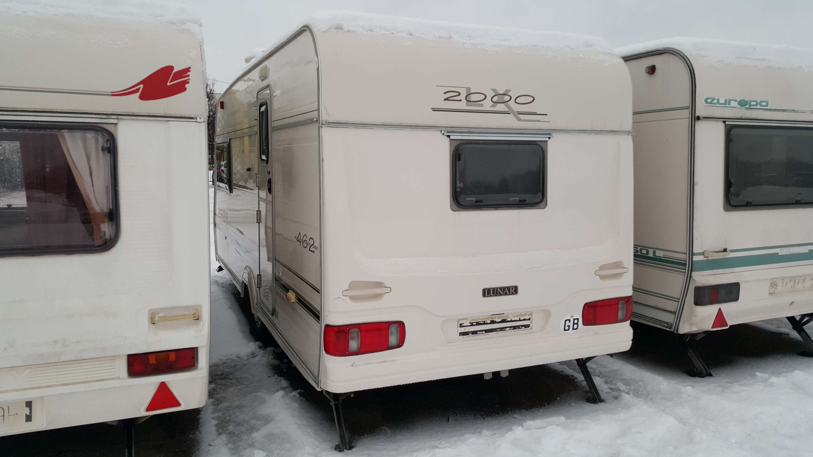 Lunar LX 2000, без пробега по РФ с ПТС + ПАЛАТКА | Прицепы дачи, караваны  на caravan77.ru